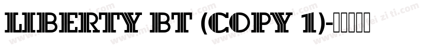 Liberty BT (COPY 1)字体转换